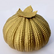 209054 Goud met gouden blad 800